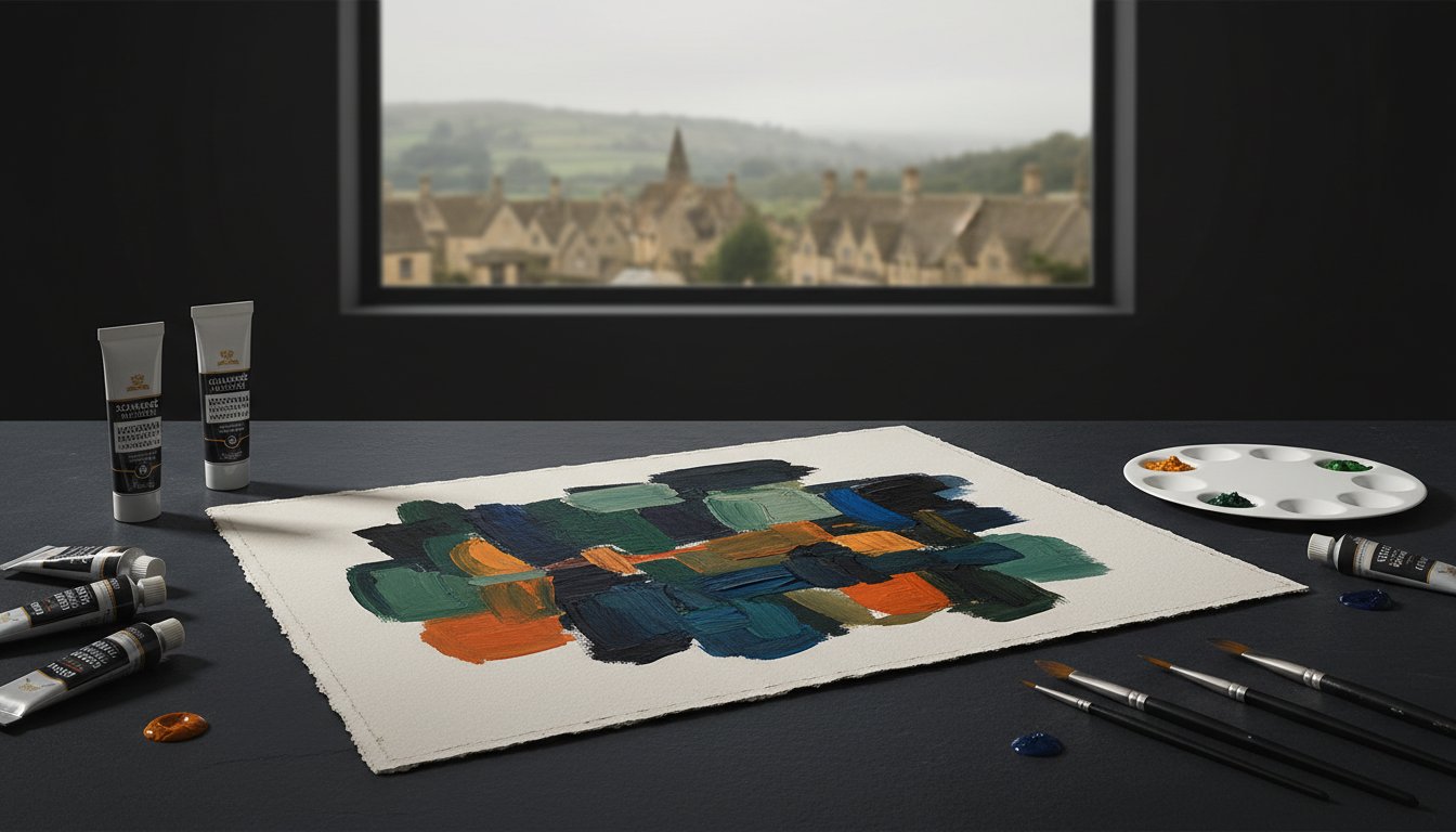 Exploring Gouache: The Haptic Materiality of Contemporary Works on Paper in Stroud