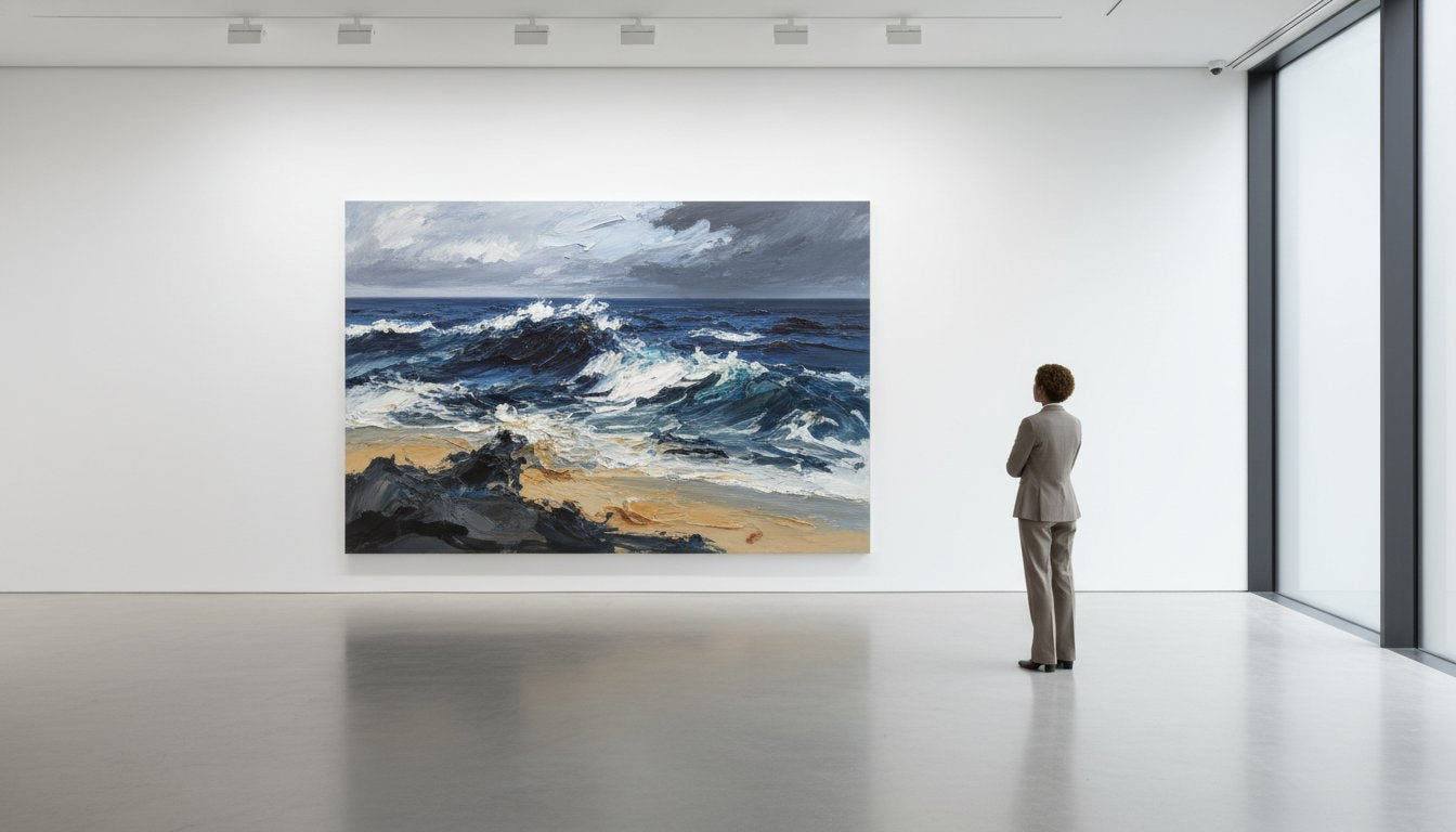 Seascape Art: A Contemporary Dialogue Between Shore and Canvas