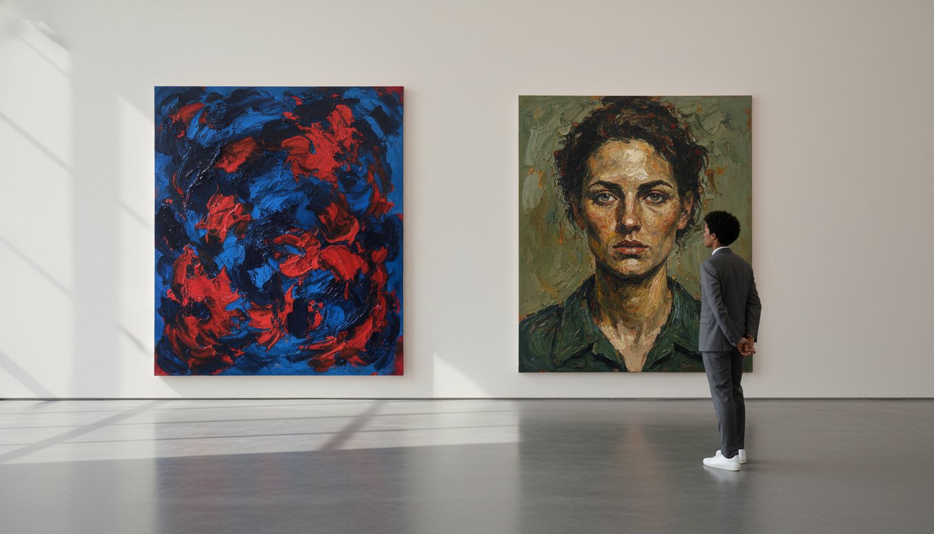 Abstract vs. Figurative Art: A Curator’s Guide to Choosing Your Next Artwork