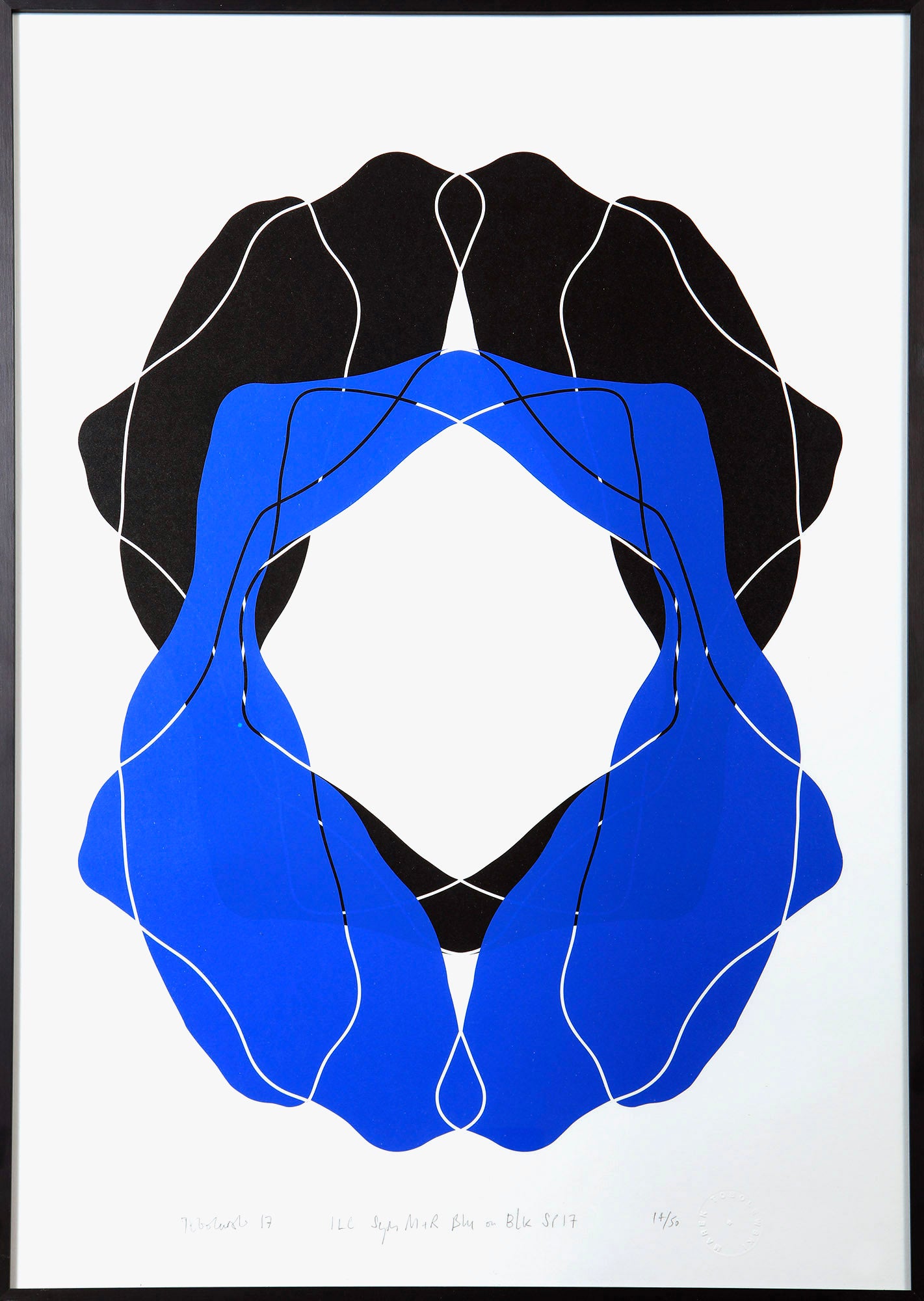 1LC SYM M+R BLU ON BLK SP17