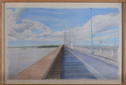 Motorway and Severn Estuary