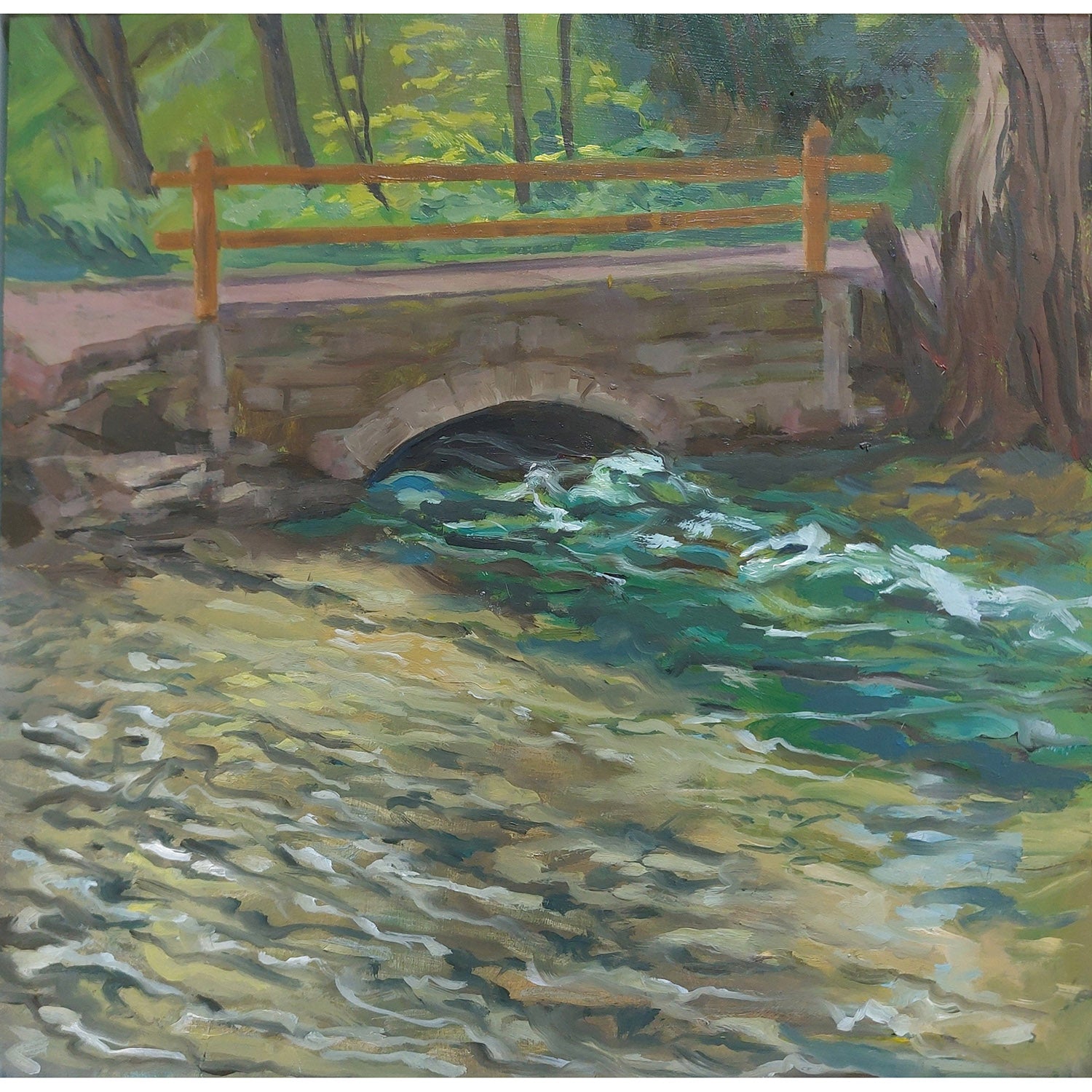 April By The River Frome