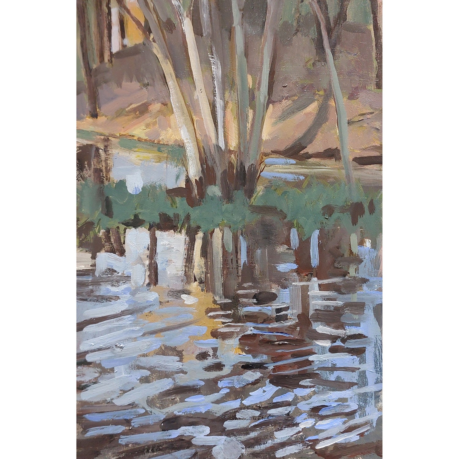 Flood Waters at Bowbridge