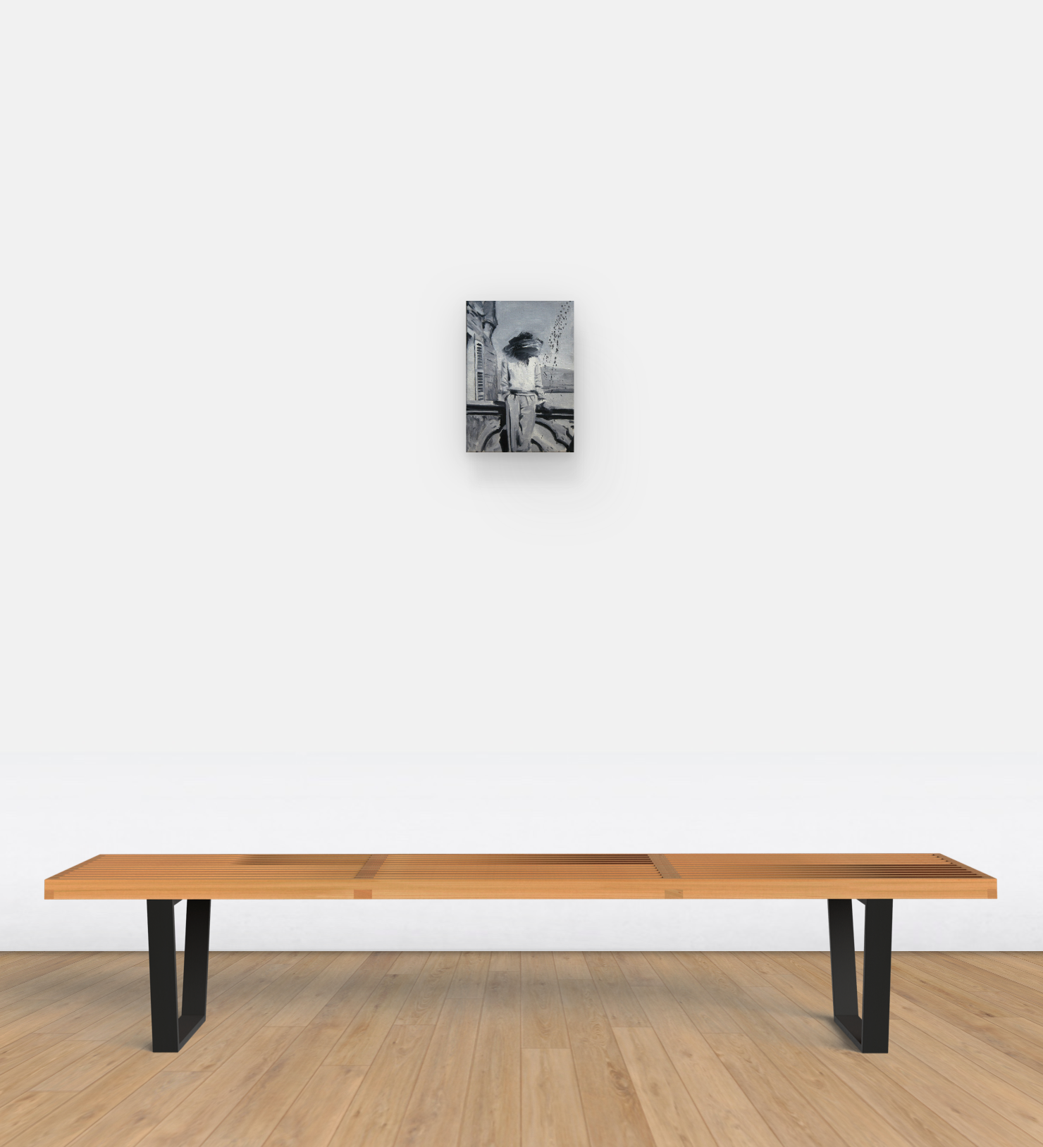 Man on Balcony, 2004