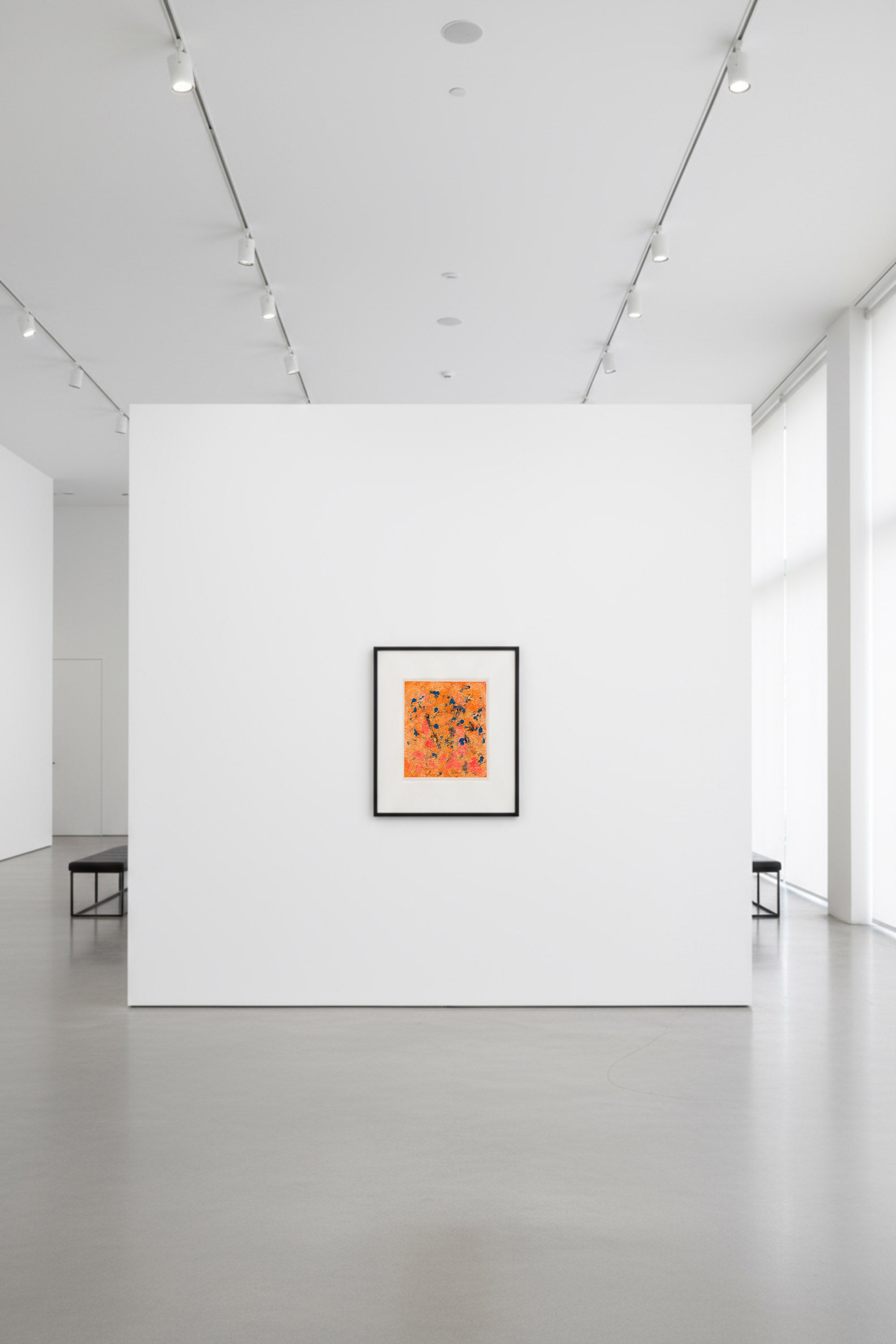 Untitled (orange-blue-pink)