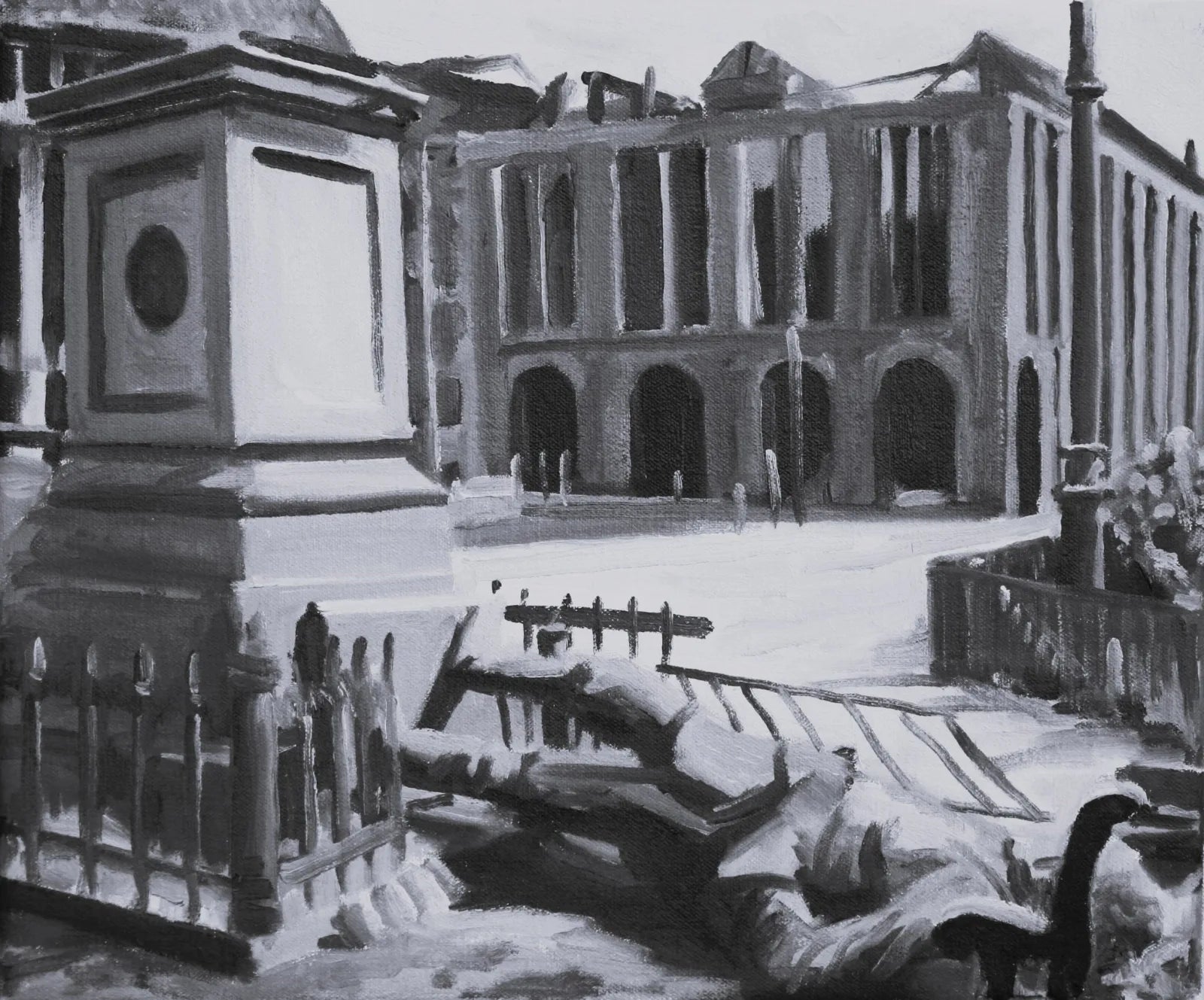 Fallen Statue, Berlin, 1949, 1st April 1997