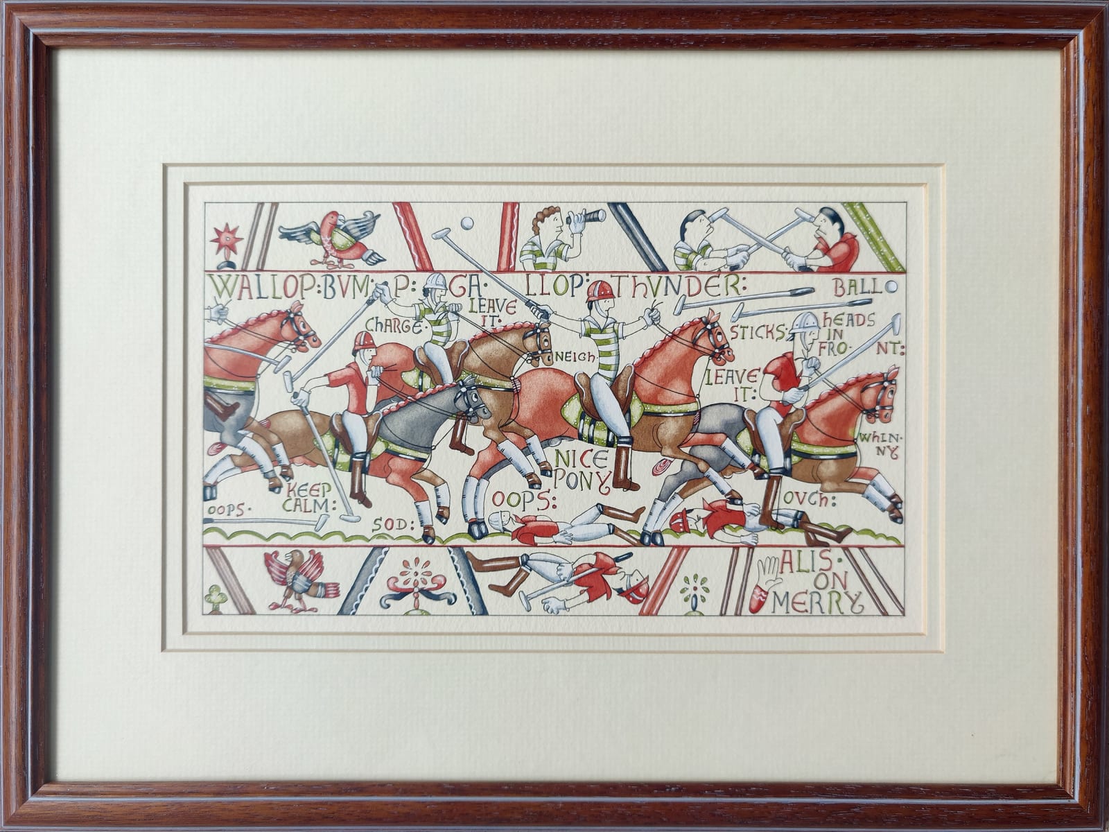 Alison Merry | Polo a la Bayeux