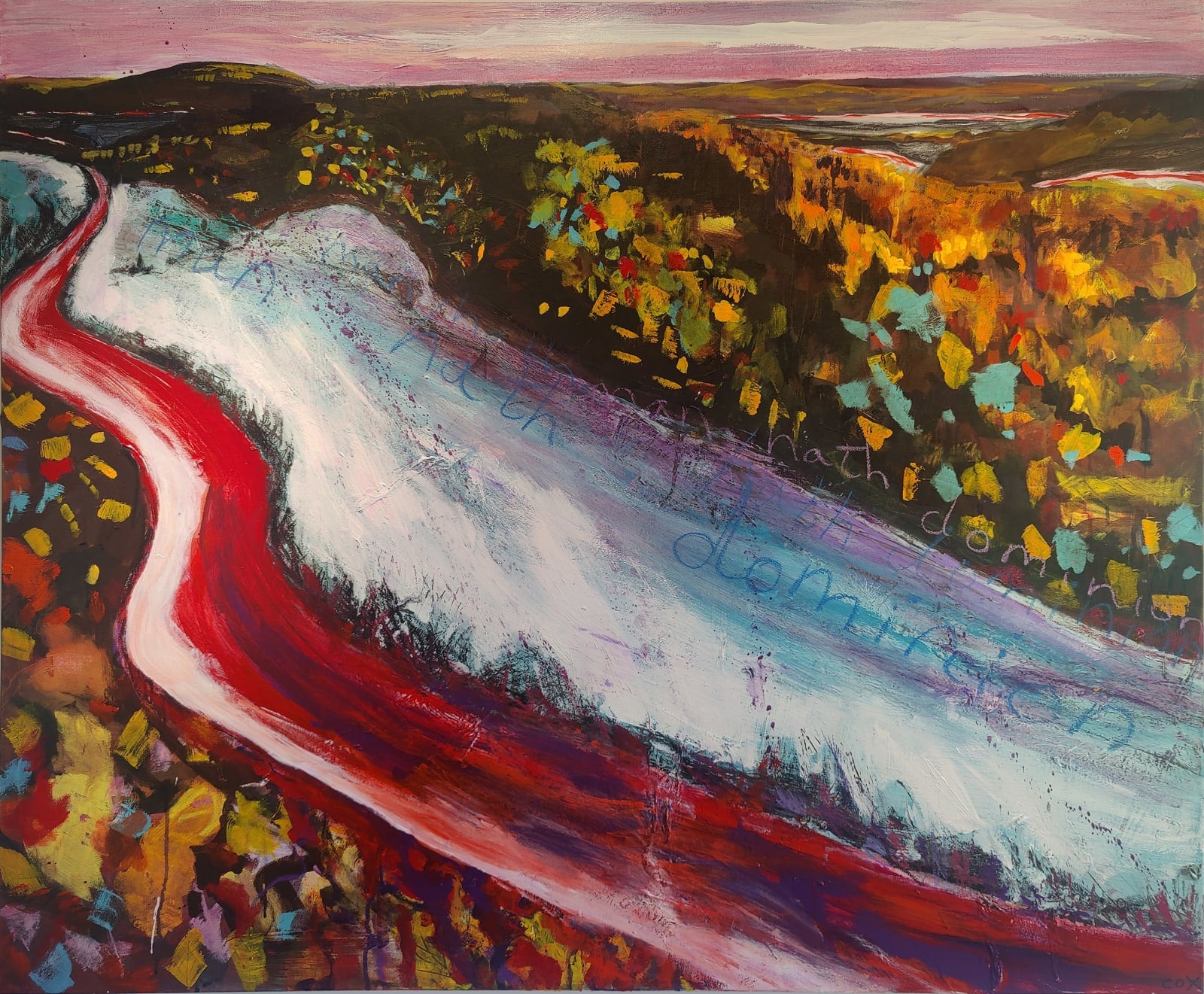 Man Hath Dominion Tryptic, The River Wye