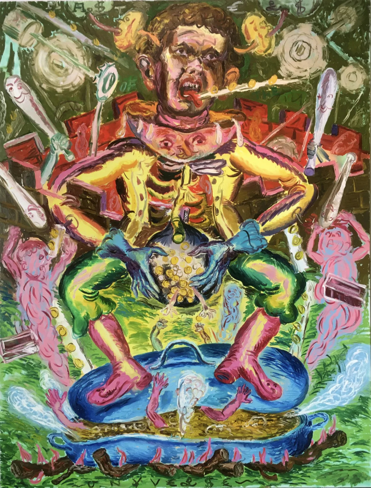 Triptych: 'Masters Of The Universe'