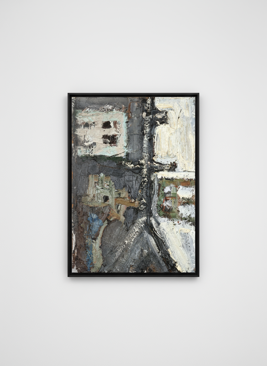 'COMPOSITION WITH EASEL'