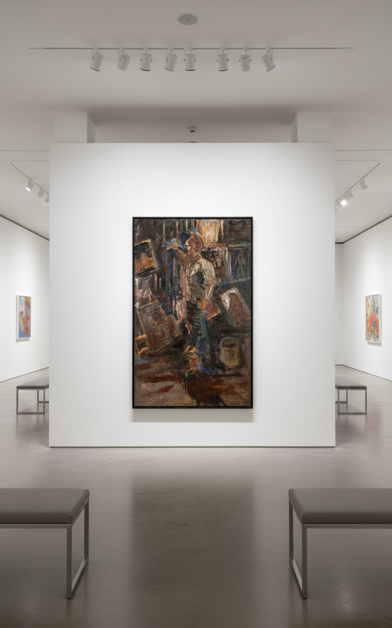 Self-Portrait in the Studio