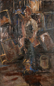 Self-Portrait in the Studio