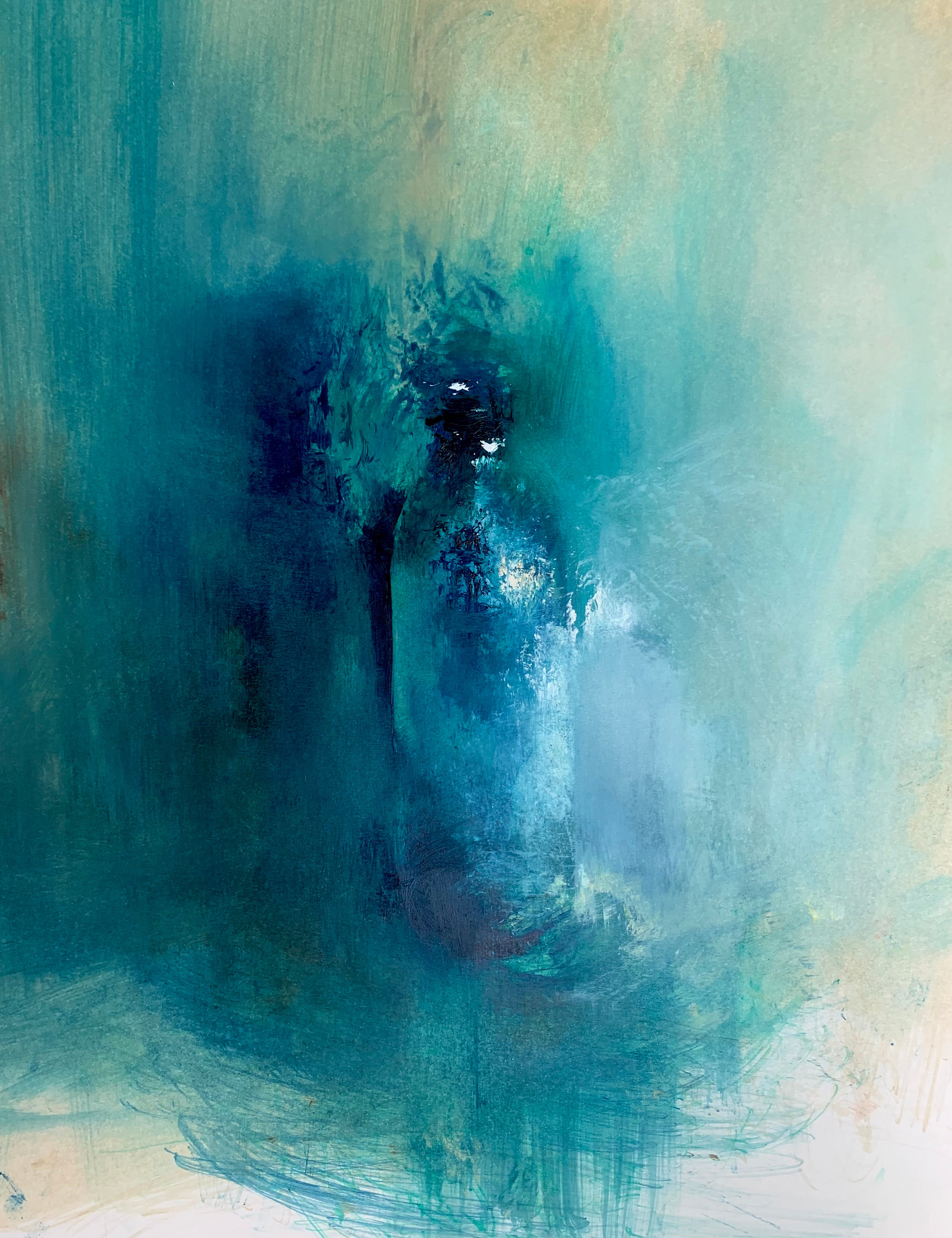 Altarpiece II by Mark Stopforth, oil on Fabriano paper, 2026