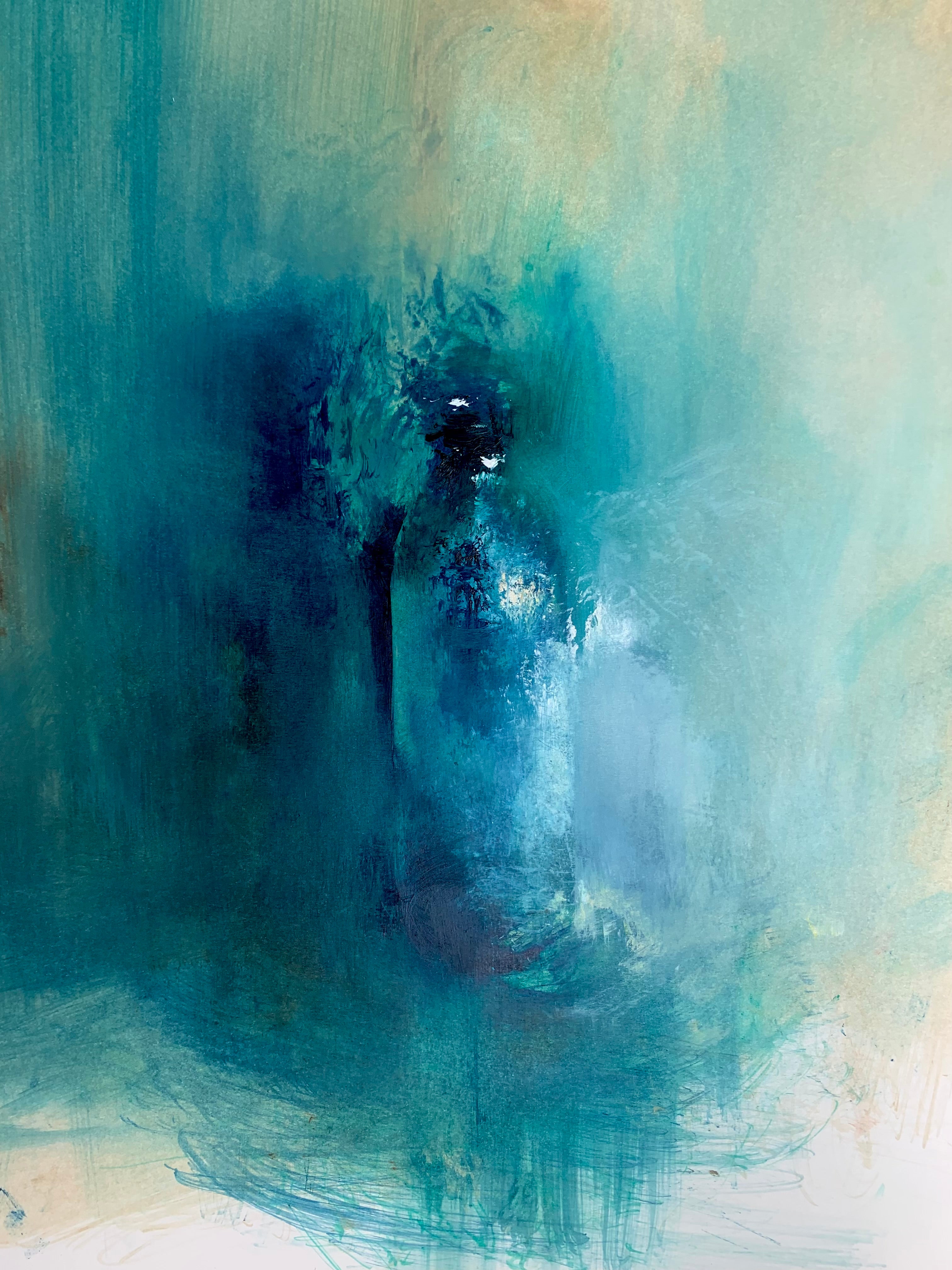 Altarpiece II by Mark Stopforth, oil on Fabriano paper, 2026