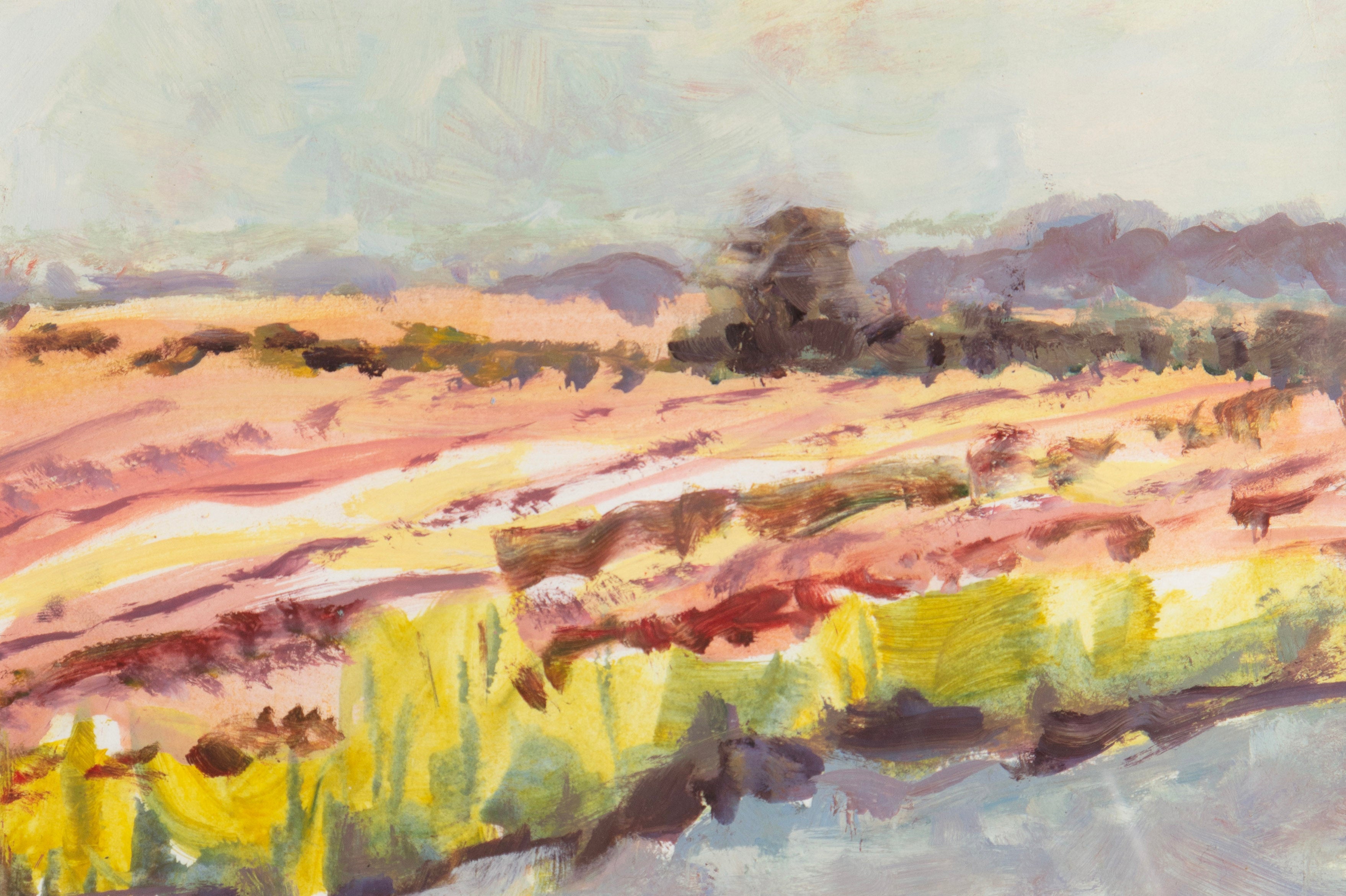 Tetbury Fields in Winter