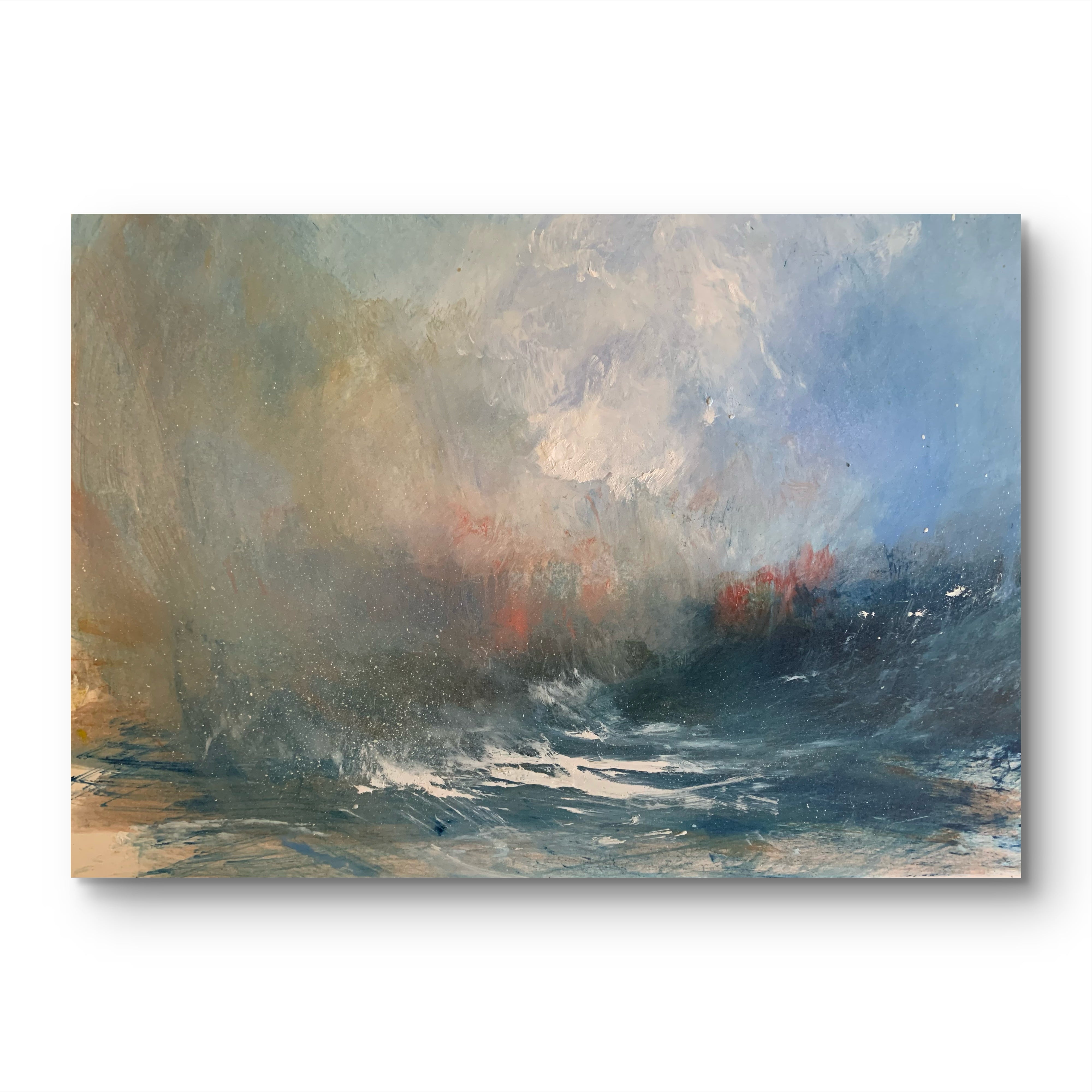 Trafalgar by Mark Stopforth, Oil on paper, 2026